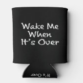 MAAK ME WAKKER ALS HET TE GRAPPIG QUARANTAINE GEZE BLIKJESKOELER (Achterkant)