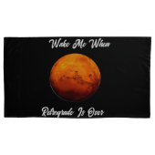 Maak me wakker als retrograde over Kussensloop set (Voorkant-Links)