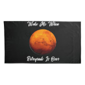 Maak me wakker als retrograde over Kussensloop set (Achterkant-Rechts)