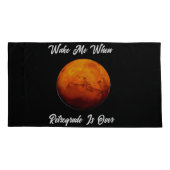 Maak me wakker als retrograde over Kussensloop set (Achterkant-Links)