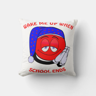 Maak me wakker als school een grappige emoji stopt kussen