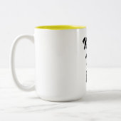 maak me wakker van het ontwerp van de mok van koff (Links)