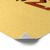  maak me Wijn opnieuw uitgegeven Poster (Hoek)