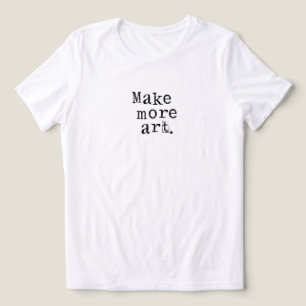 Maak Meer Kunst Tri-Blend Shirt