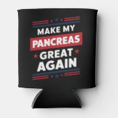 Maak Mijn Alvleesklier Weer Groot Diabetes Bewustz Blikjeskoeler (Voorkant)