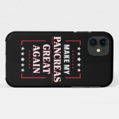 Maak Mijn Alvleesklier Weer Groot Diabetes Bewustz Case-Mate iPhone Case (Achterkant (horizontaal))