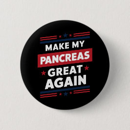 Maak Mijn Alvleesklier Weer Groot Diabetesbewustzi Ronde Button 5,7 Cm