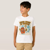 "Maak mijn bubbel nooit kapot!" Fun T-shirt (Voorkant volledig)