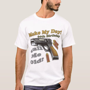 Maak mijn dag 60ste verjaardag cadeautjes t-shirt