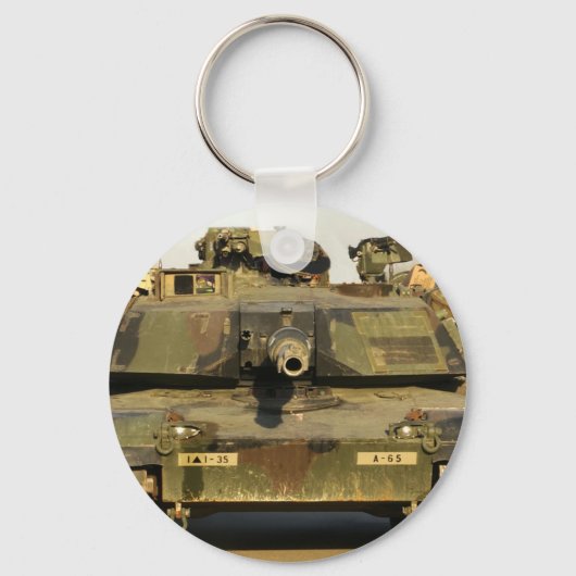 Maak mijn dag M1A1Abrams MBT Sleutelhanger (Voorkant)