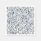 Maak mijn Daisy - Navy Servet (Voorkant)