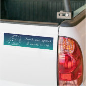 Maak mijn een Sportaloosa Bumpersticker (Op Truck)