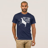 Maak mijn Llama niet nunchuck jou! T-shirt (Voorkant volledig)