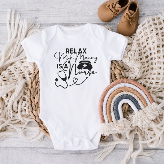 Maak mijn moeder gerust... een verpleegster. romper