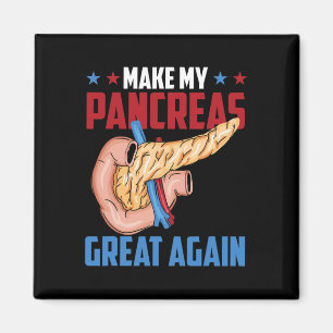 Maak mijn pancreas weer geweldig Diabetisch Type 1 Magneet