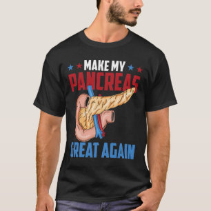 Maak mijn pancreas weer geweldig Diabetisch Type 1 T-shirt