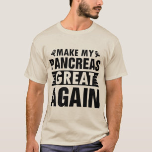 Maak mijn pancreas weer geweldig Diabetische diabe T-shirt