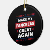 Maak mijn pancreas weer geweldig met diabetes keramisch ornament (Links)