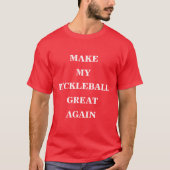 Maak mijn pickleball weer geweldig t-shirt (Voorkant)
