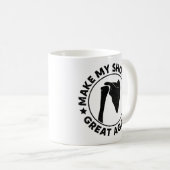 Maak mijn schouder weer geweldig grappig schouderl koffiemok (Voorkant rechts)
