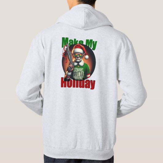 Maak mijn vakantie hoodie (Achterkant)