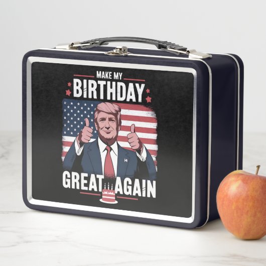 Maak Mijn Verjaardag Geweldig Again Funny Trump (In situ)