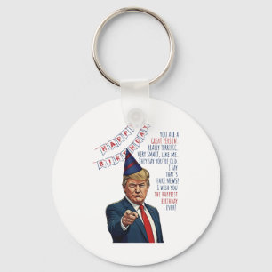 Maak mijn verjaardag weer geweldig Donald Trump Ge Sleutelhanger