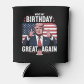 Maak mijn verjaardag weer leuk Trump Blikjeskoeler (Voorkant)