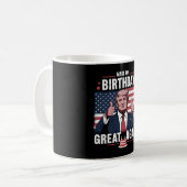 Maak mijn verjaardag weer leuk Trump Koffiemok (Voorkant links)