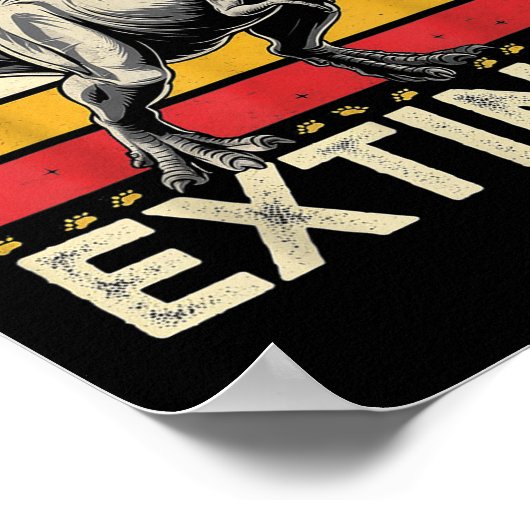 Maak miljardairs uitgestorven grappig sarcastisch poster (Hoek)