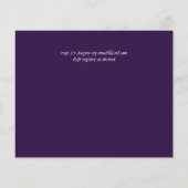 Maak moderne script RSVP - Bewerk kleuren naar wen (Achterkant)