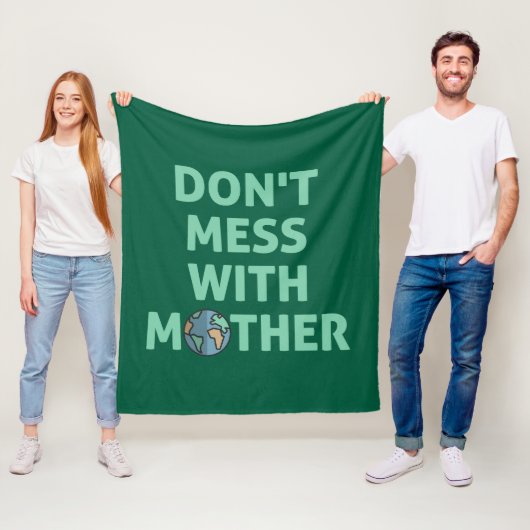 Maak moeder niet boos! fleece deken (In situ)