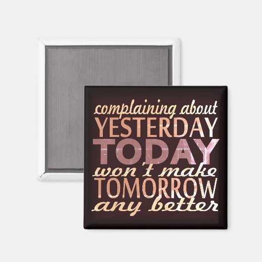 Maak morgen beter magneet (Voorkant / Achterkant)