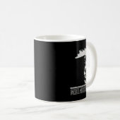 Maak muziek. Geen oorlog. Koffiemok (Voorkant rechts)