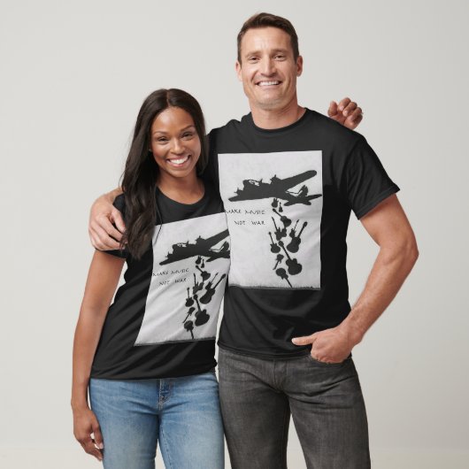 Maak muziek geen ! t-shirt (Unisex)