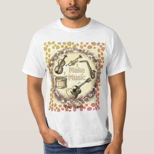 Maak Muziek T-shirt (Voorkant)