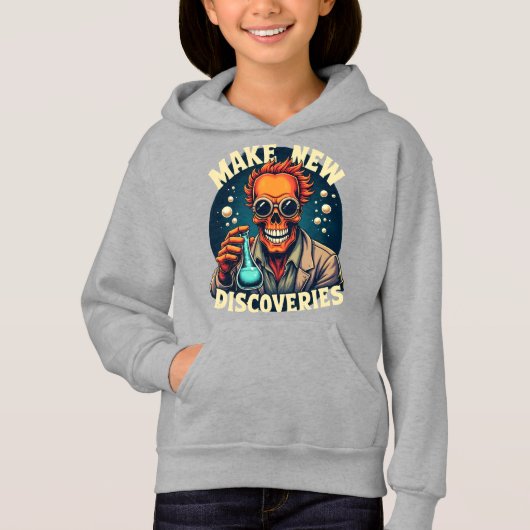 Maak nieuwe Discoveries - Mad Scientist Skull Art (Voorkant)