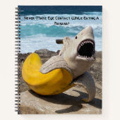 Maak nooit oogcontact - Notitieboek (Voorkant)