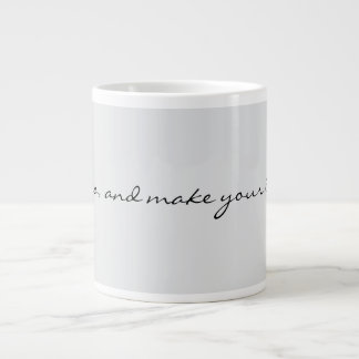Maak nu je legende Inspirerende Motivatie Grote Koffiekop
