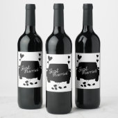 Maak of ontwerp uw eigen wijnlabel wijn etiket (Flessen)