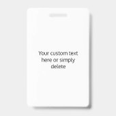 Maak onmiddellijk een zakelijke QR-code en bewerkb Badge (Achterkant)