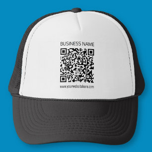 Maak onmiddellijk een zakelijke QR-code en bewerkb Trucker Pet