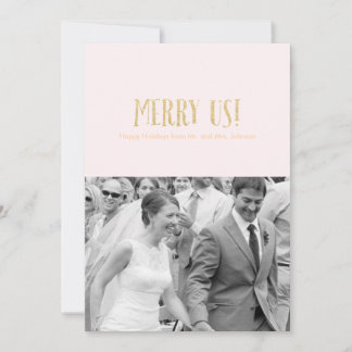 Maak ons aardig! | Vakantiekaart-Glitter & Petal Feestdagenkaart