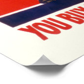 Maak onze jongens weer terug met je Liberty Bond. Poster (Hoek)