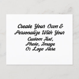 Maak op maat gemaakte gepersonaliseerde Save The D Briefkaart