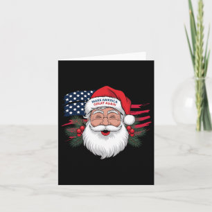 Maak opnieuw een geweldige kerst Xmas Trump Mega P Kaart