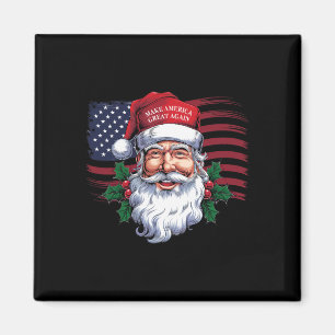 Maak opnieuw een geweldige kerst Xmas Trump Mega P Magneet