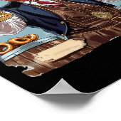 Maak opnieuw geweldige Trump Beer Mok Poster (Hoek)