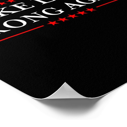 Maak opnieuw liegen verkeerd _ Gift Resist Racisme Poster (Hoek)