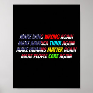 Maak opnieuw liegen verkeerd Maak Amerika opnieuw Poster